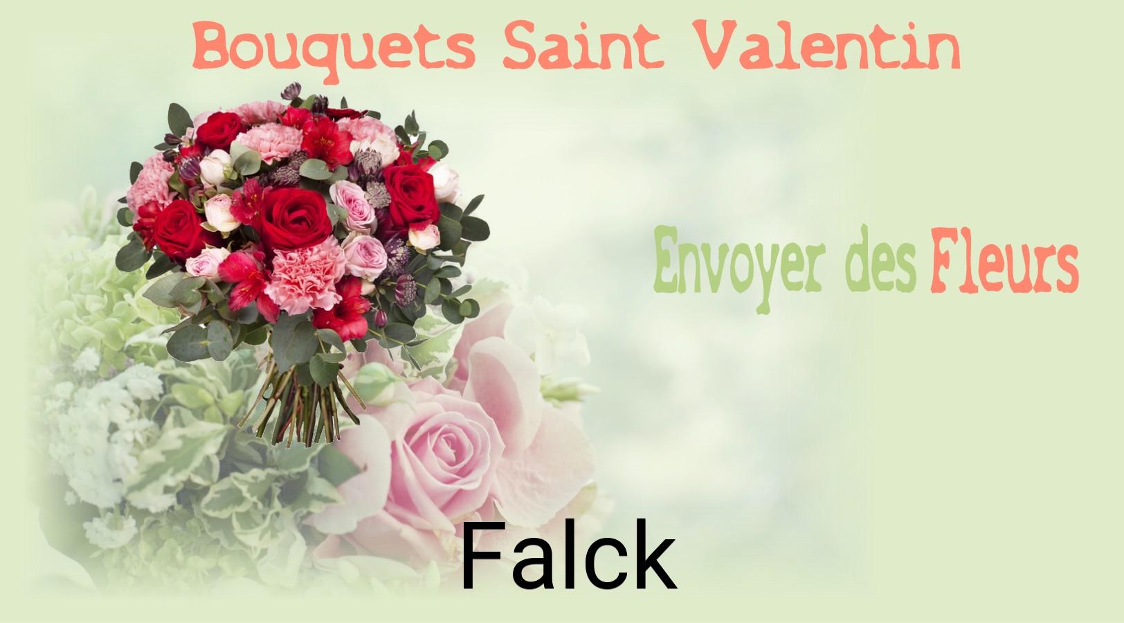 Roses de Saint-Valentin livrées à Falck